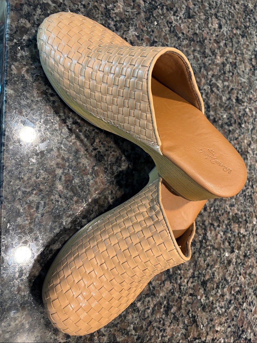 Universal Thread Slip-On Mule in Beige